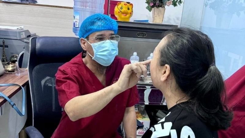 Quy trình thăm khám nâng mũi tại bệnh viện Sao Hàn