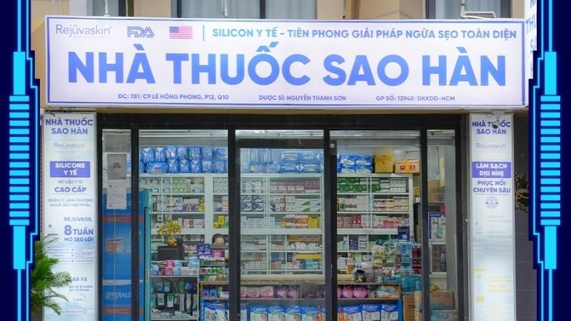 Nhà thuốc tại bệnh viện thẩm mỹ Sao Hàn