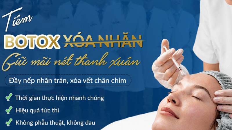 Tiêm botox thon gọn mặt tại Bệnh Viện Sao Hàn 2025