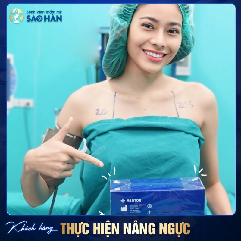 Quy Trình Nâng Ngực Sau Sinh Tại Bệnh Viện Sao Hàn